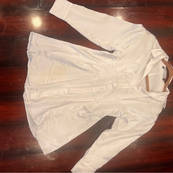 Zara white long sleeve dress - Picture 3 of 6